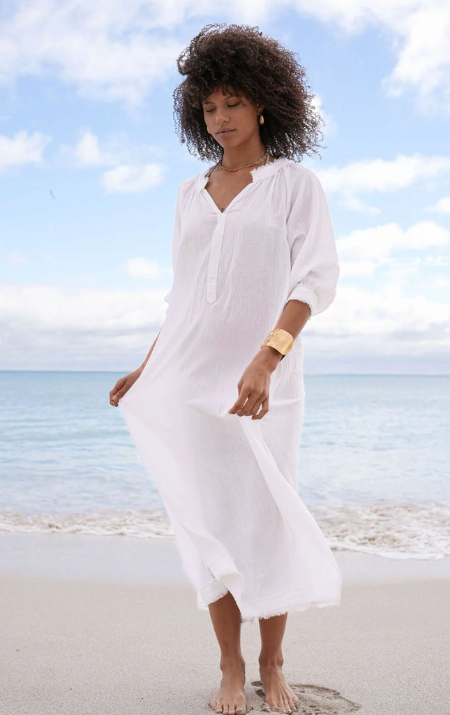 Suri Maxi Tunic White