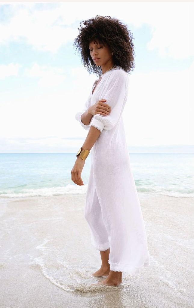 Suri Maxi Tunic White