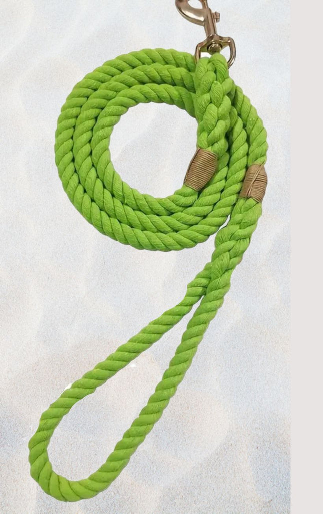 Beach Poochie Rope Dog Leash