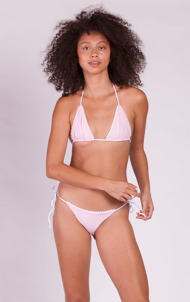 Surf Souleil Malina Pom String Top