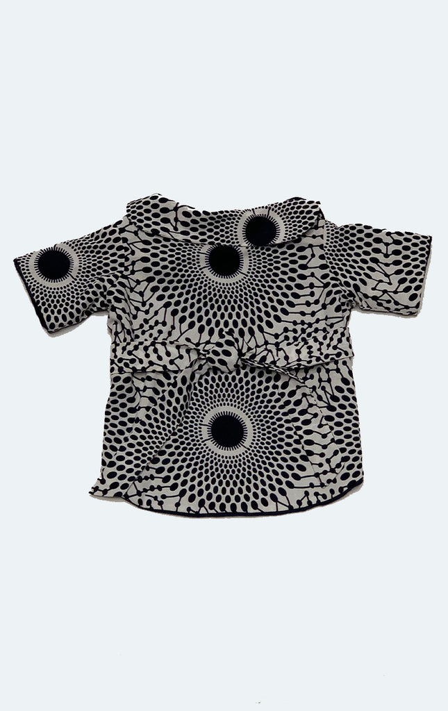 Surf Souleil Doggy Kimono Navy Sun Dot - Surf Souleil