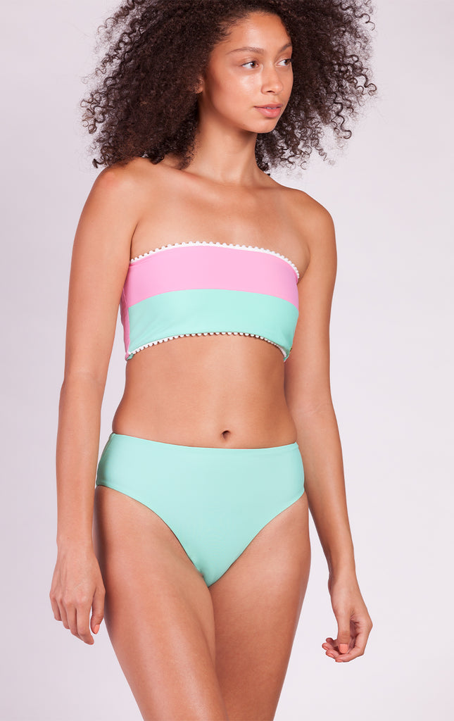 Reversible High Waisted Bikini Bottom