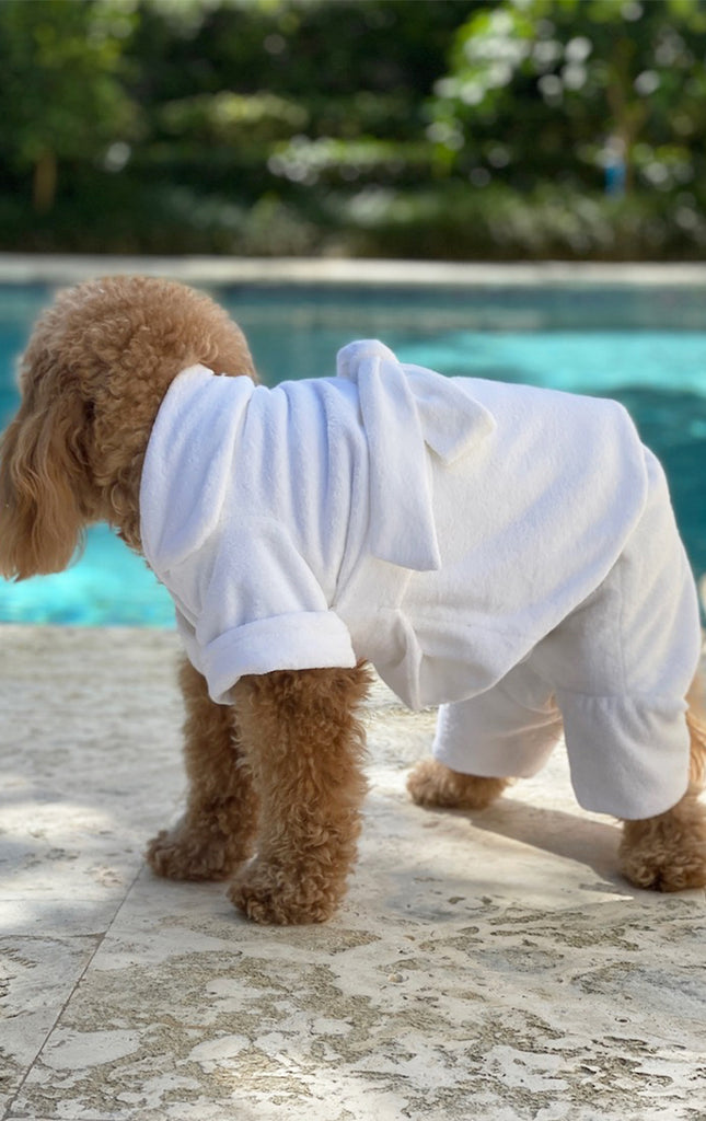 Terry Dog Kimono